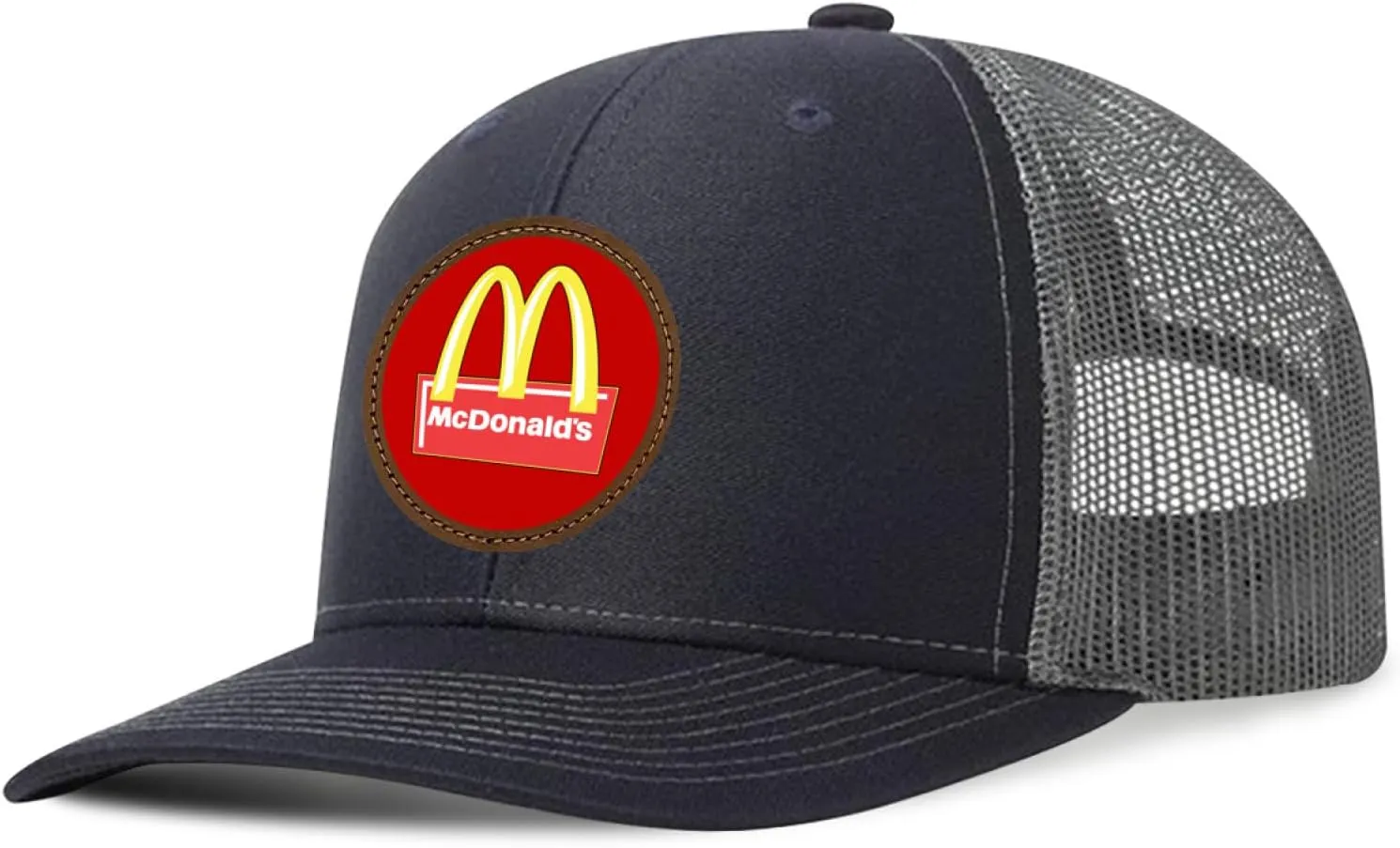Long Brim Trucker Dad Work Hat for Unisex Adult Soft Outdoor Plain Baseball Mesh Cap Womens Mens Adjustable Golf Sun Hat