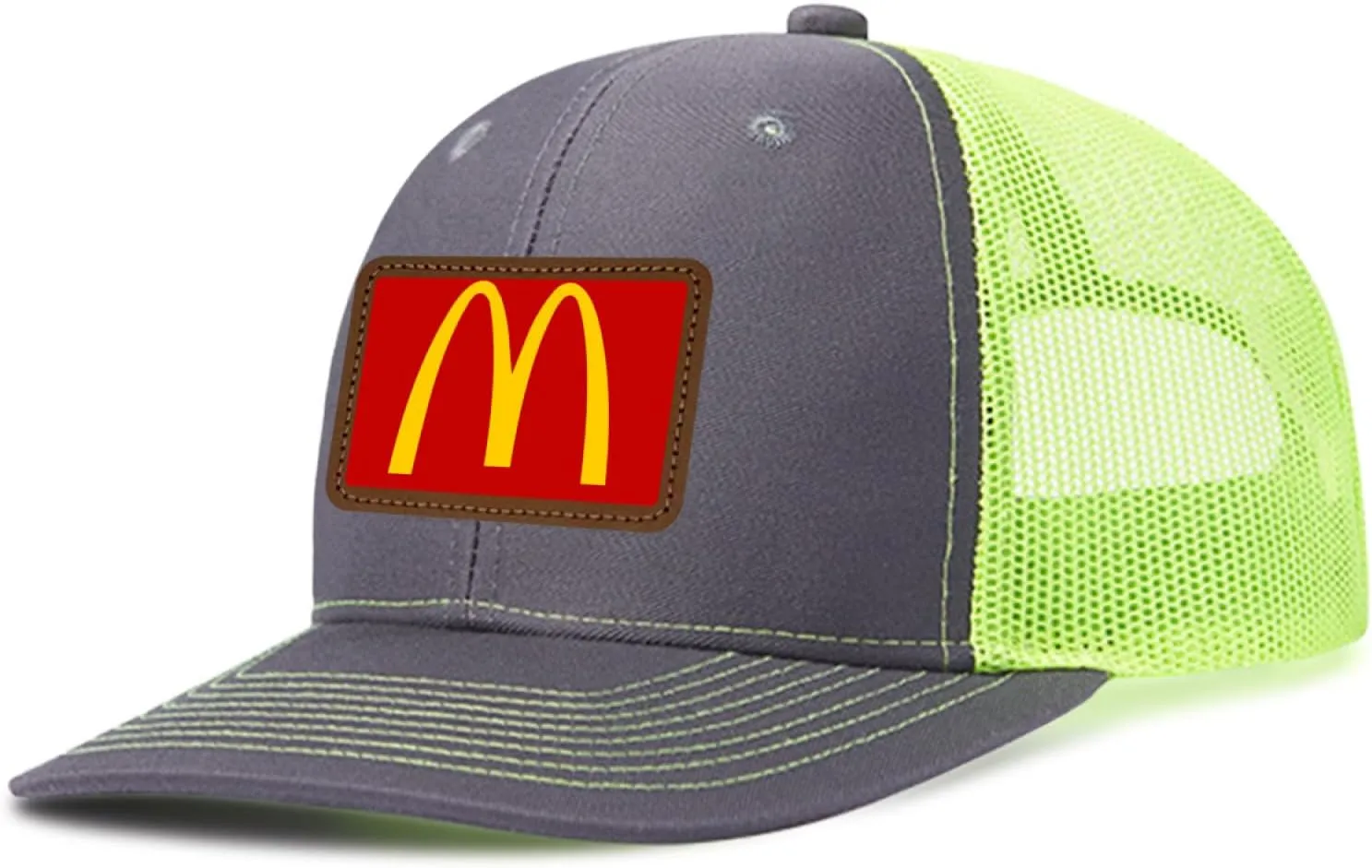 Long Brim Trucker Dad Work Hat for Unisex Adult Soft Outdoor Plain Baseball Mesh Cap Womens Mens Adjustable Golf Sun Hat