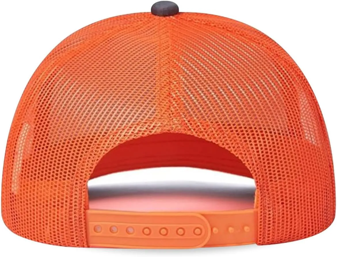 Long Brim Trucker Dad Work Hat for Unisex Adult Soft Outdoor Plain Baseball Mesh Cap Womens Mens Adjustable Golf Sun Hat