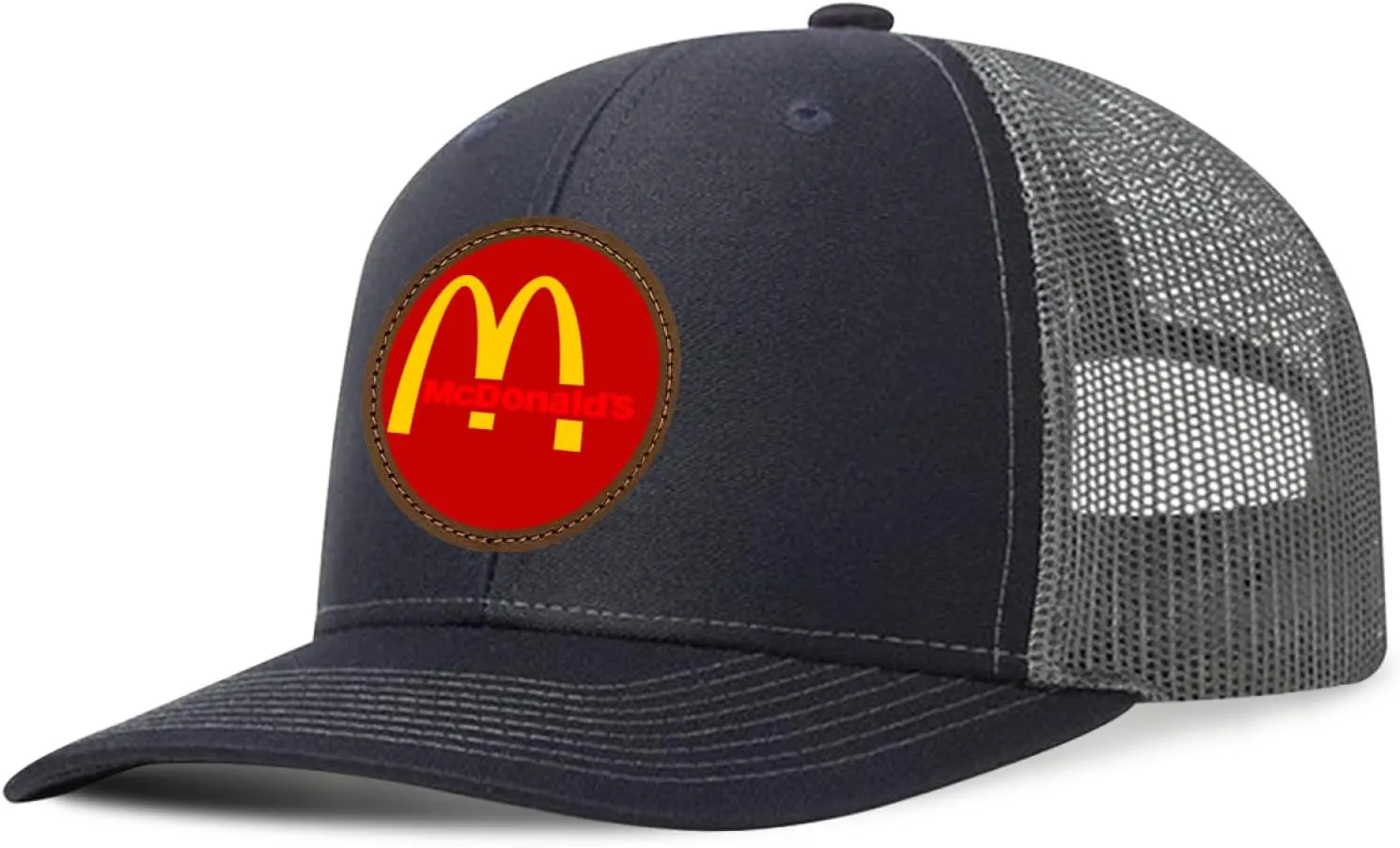 Long Brim Trucker Dad Work Hat for Unisex Adult Soft Outdoor Plain Baseball Mesh Cap Womens Mens Adjustable Golf Sun Hat