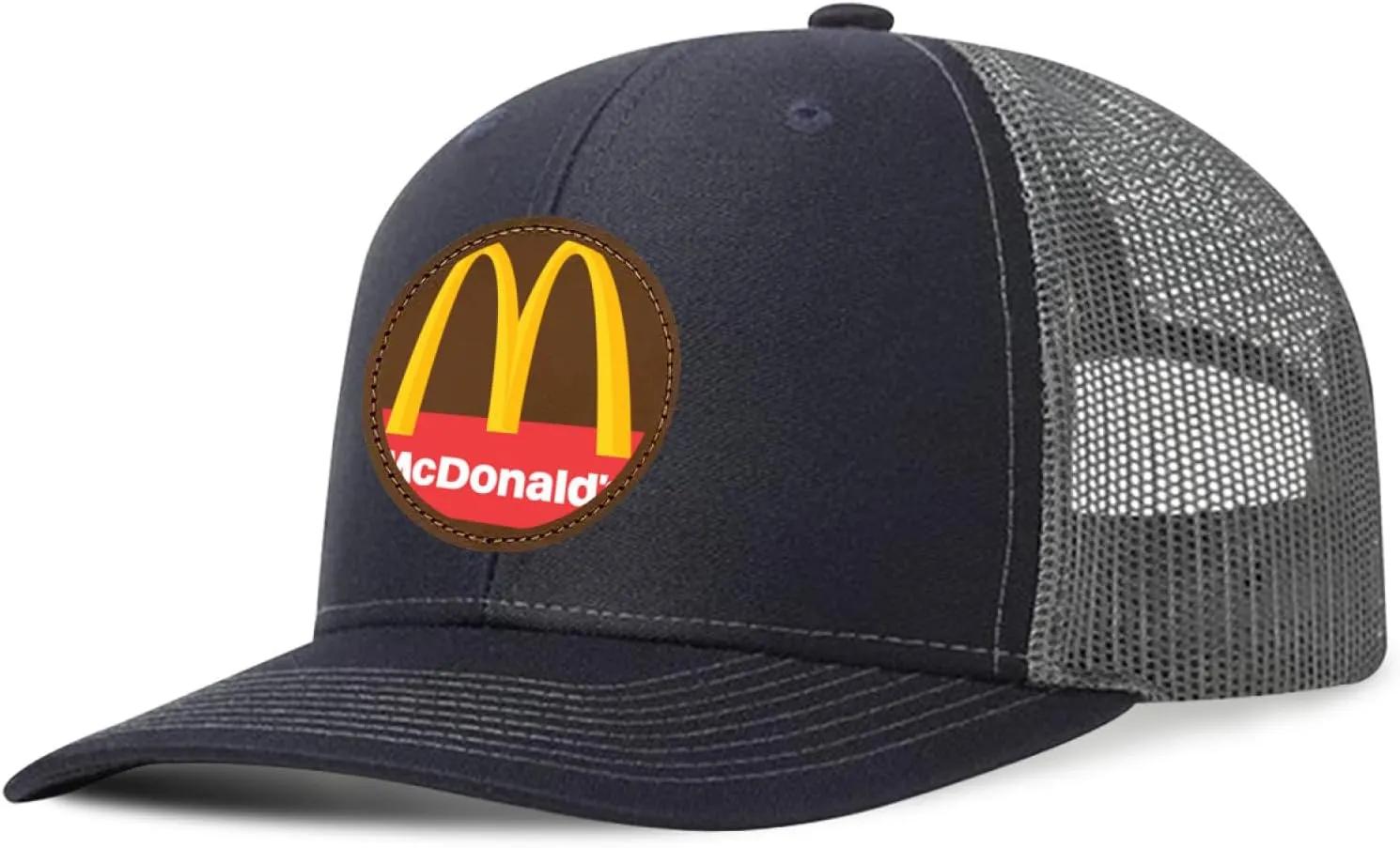 Long Brim Trucker Dad Work Hat for Unisex Adult Soft Outdoor Plain Baseball Mesh Cap Womens Mens Adjustable Golf Sun Hat