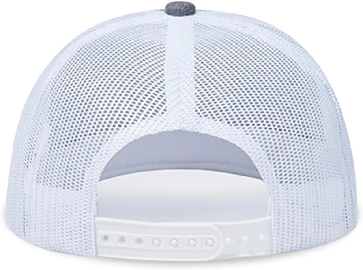 Long Brim Trucker Dad Work Hat for Unisex Adult Soft Outdoor Plain Baseball Mesh Cap Womens Mens Adjustable Golf Sun Hat