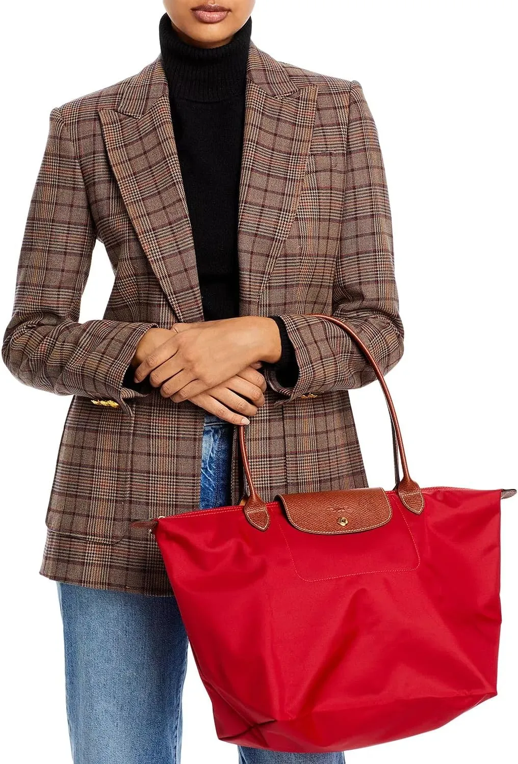 Longchamp Le Pliage Large Shoulder Tote Bag