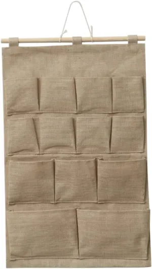 MAGICLULU Sundry Storage Bag Door Hanging Organizer Wall Hanging Bag Door Hanging Storage Bag 13 Pockets Organize Bag for Home