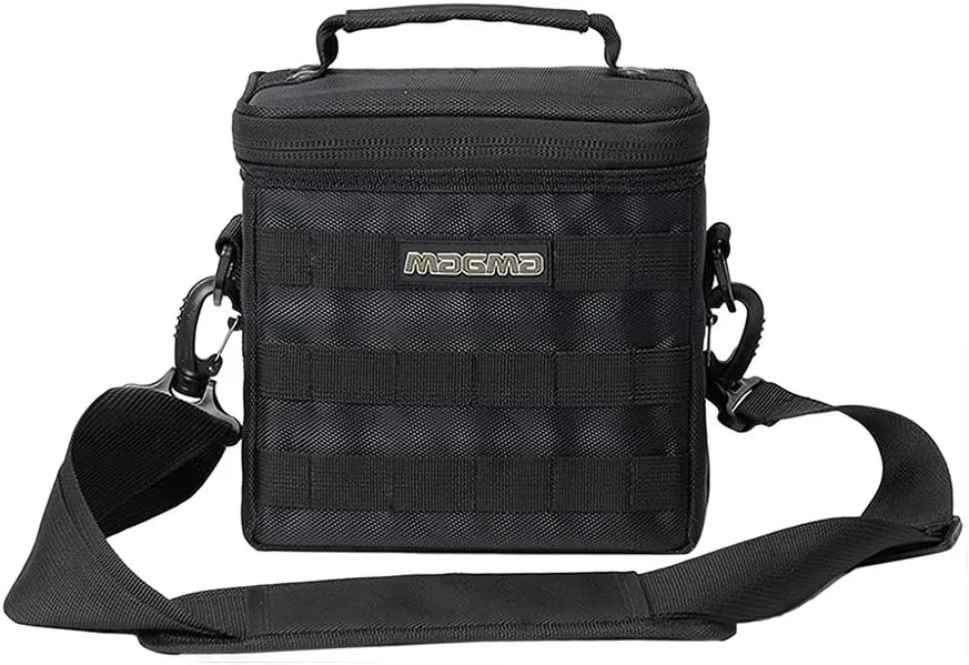 MAGMA 45 Record 50, Black/Khaki DJ Bag (MGA43026)