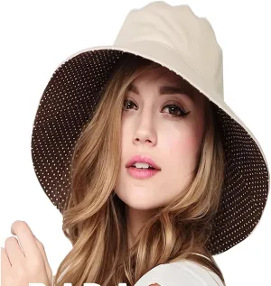 Maitose™ Women's Wide Brim Foldable Sun Hat