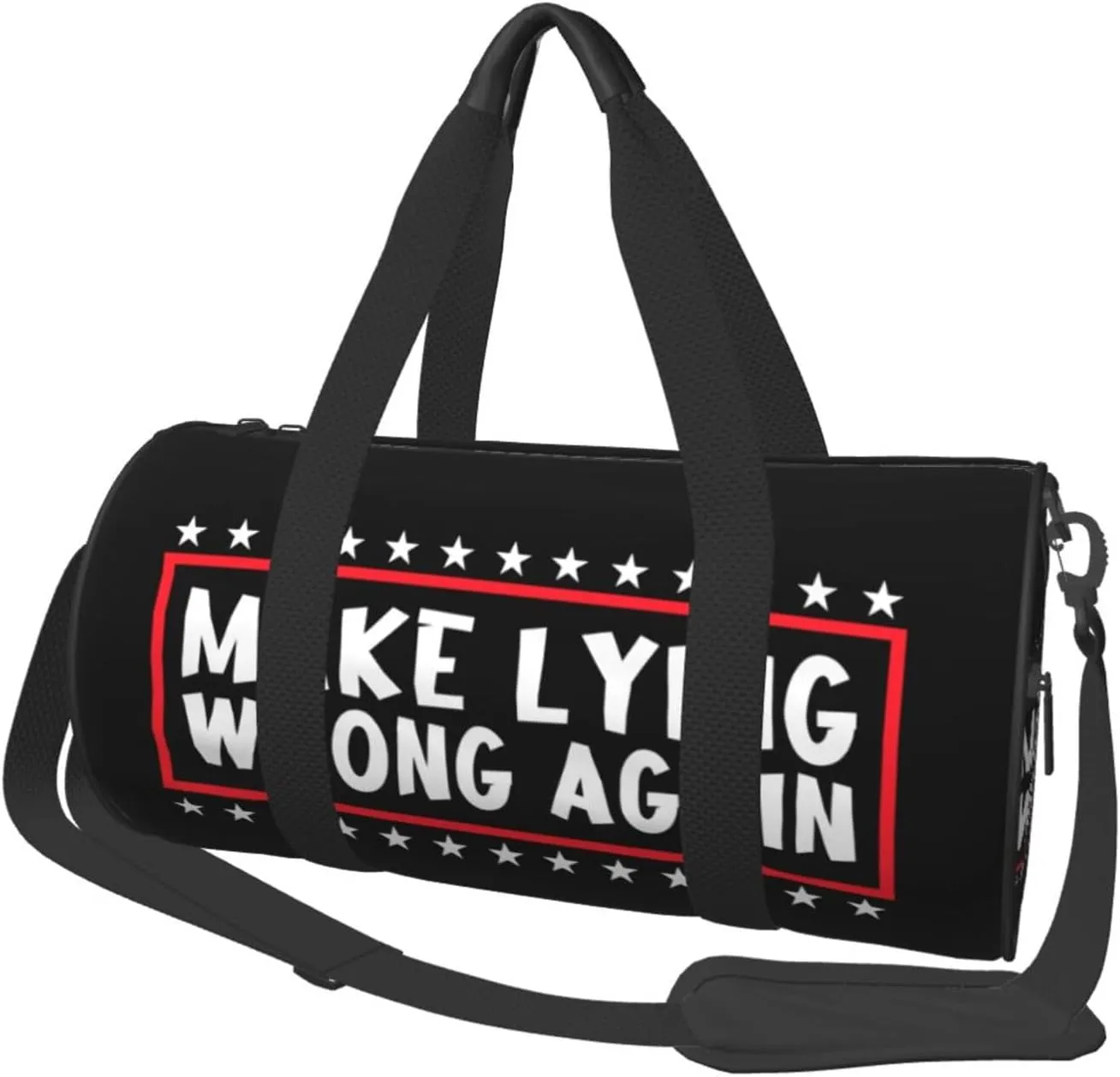 Make Lying Wrong Again Duffel Bag Gym Bag Travel Sports Tote Large Foldable Beach Swim Yoga1