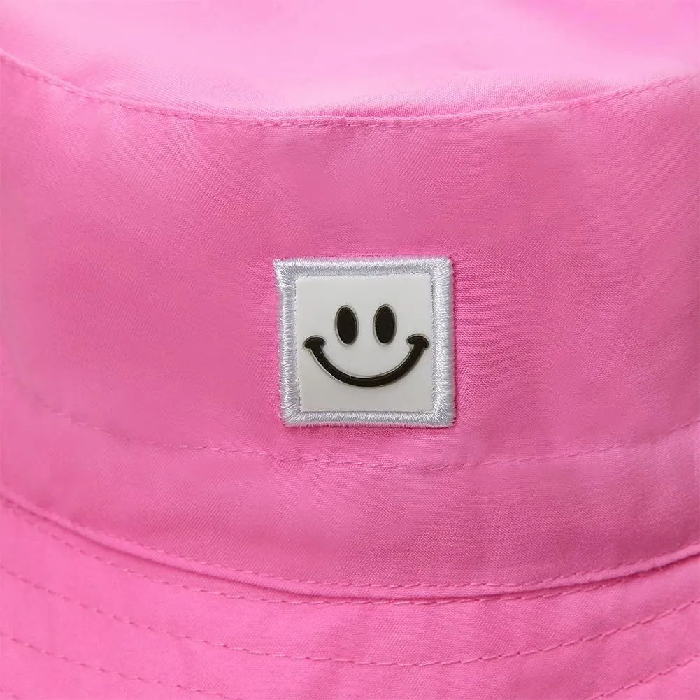 MaxNova Baby Sun Hat Smile Face UPF 50  Toddler Bucket Hat for Boys Girls 0-7 Years