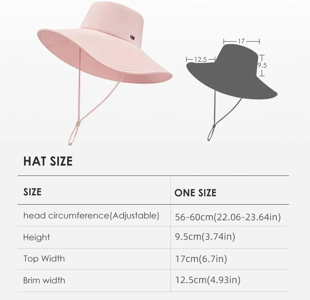 Men Women Foldable Fishing Hat UPF 50  Sun Hats Bucket Boonie Hat for Hiking Garden Safari Beach SNH3M274D