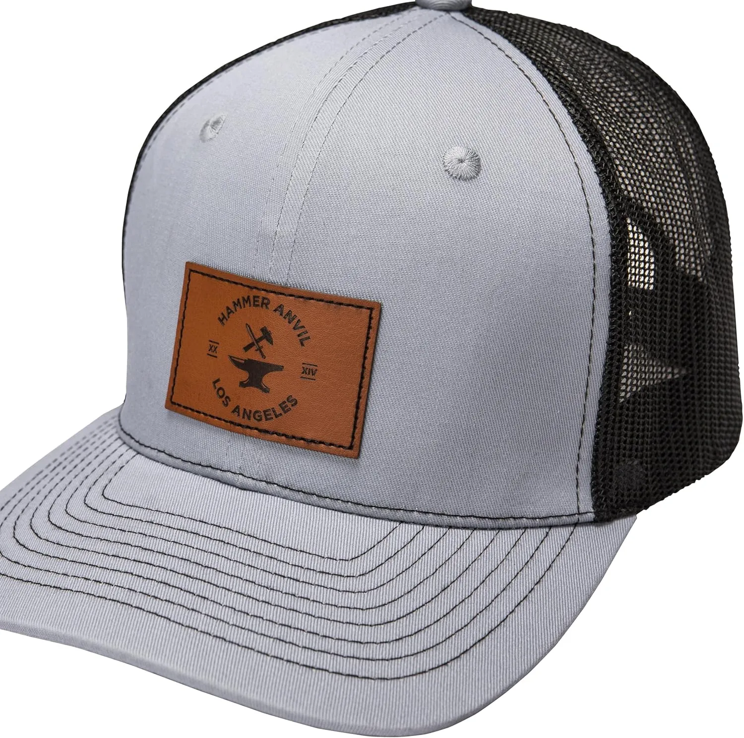 Mens Trucker Hat Snapback Mesh Back Cap Adjustable Casual Baseball Cap