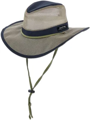 Mesh Crown Safari Men's Sun Hat, 3" Brim, Adjustable Chin Cord, UPF (SPF) 50  Sunhat Protection