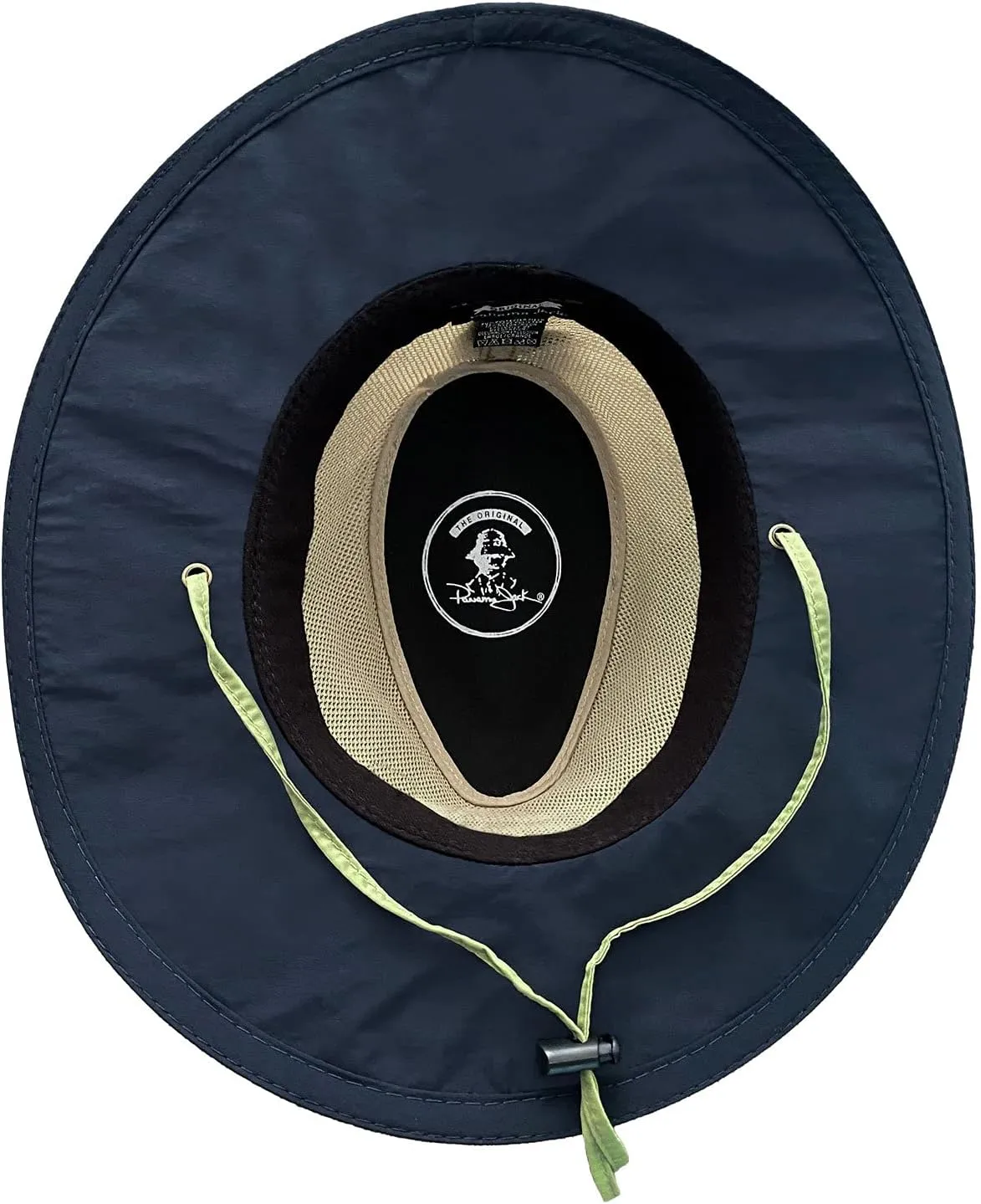 Mesh Crown Safari Men's Sun Hat, 3" Brim, Adjustable Chin Cord, UPF (SPF) 50  Sunhat Protection