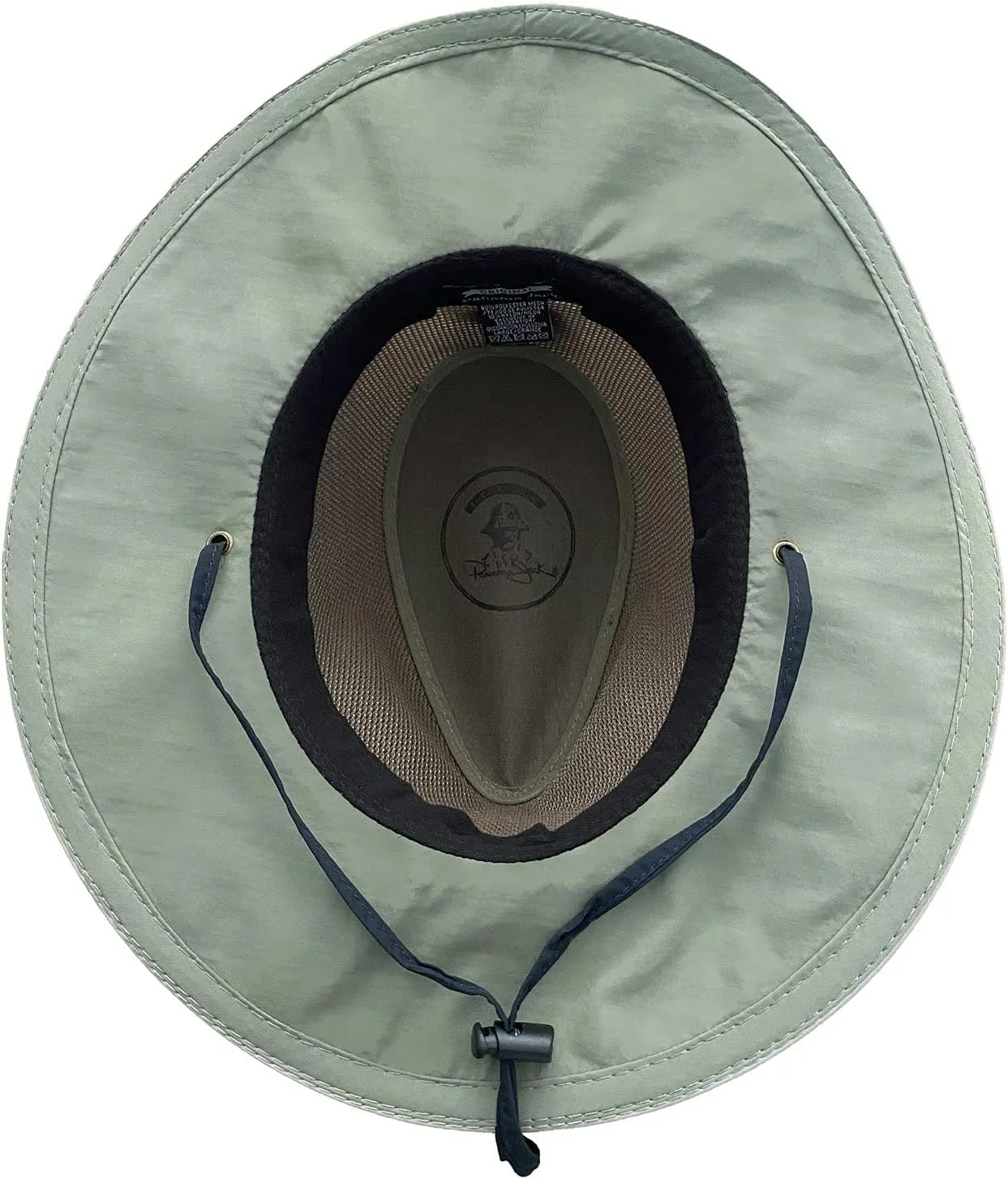 Mesh Crown Safari Men's Sun Hat, 3" Brim, Adjustable Chin Cord, UPF (SPF) 50  Sunhat Protection