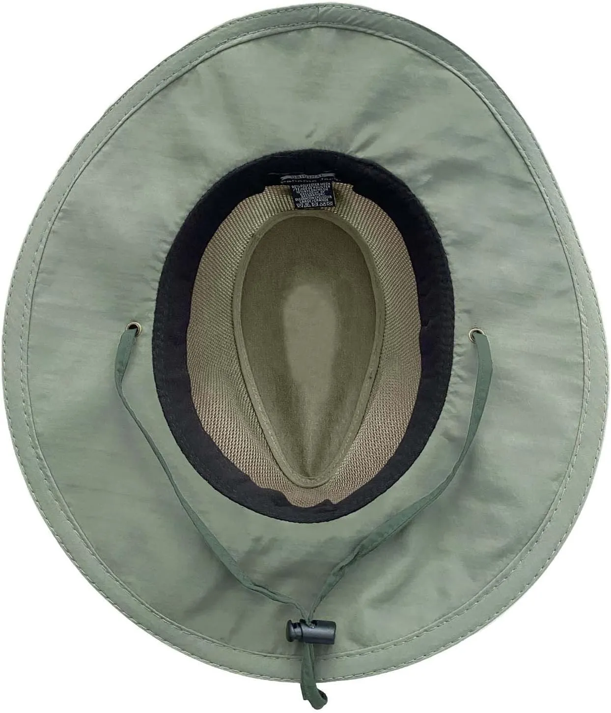 Mesh Crown Safari Men's Sun Hat, 3" Brim, Adjustable Chin Cord, UPF (SPF) 50  Sunhat Protection
