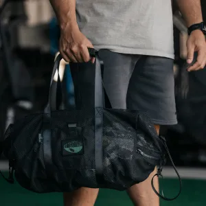 Mesh Duffle Bag - Black