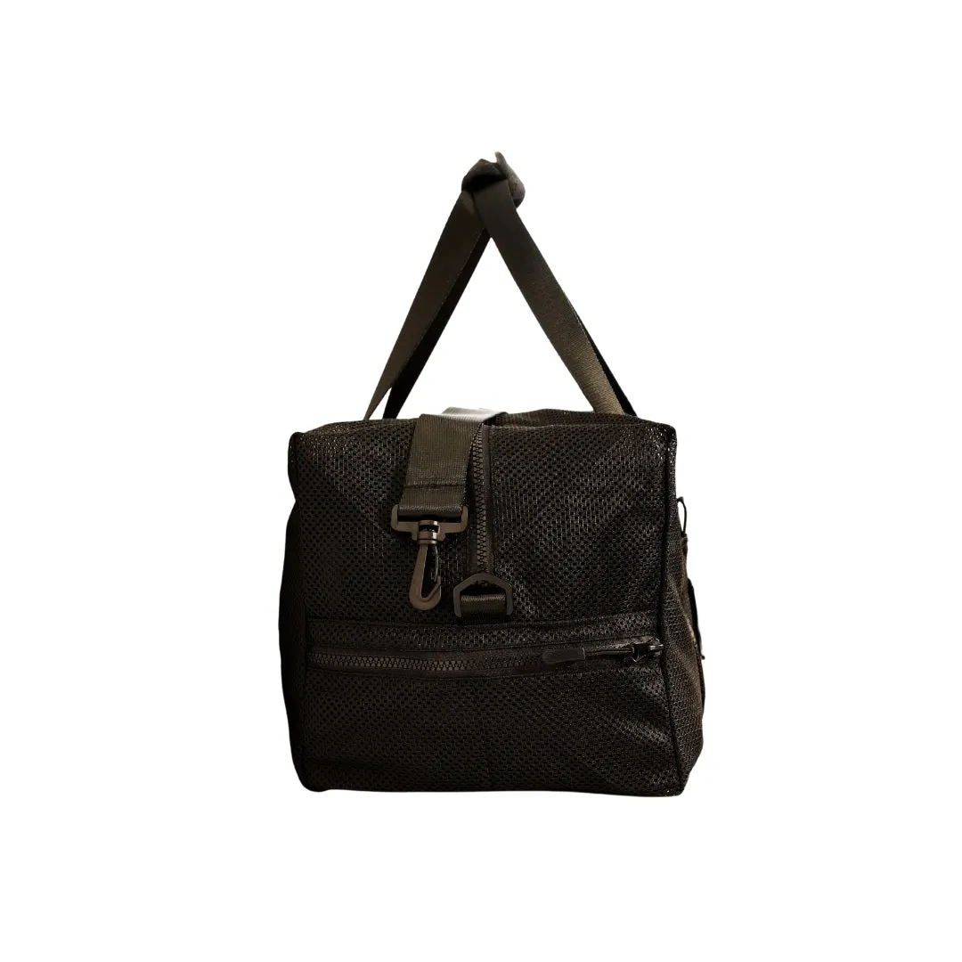 Mesh Duffle Bag - Black