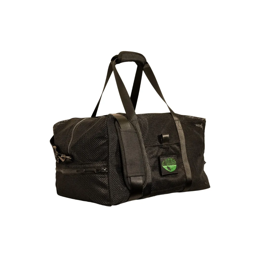 Mesh Duffle Bag - Black