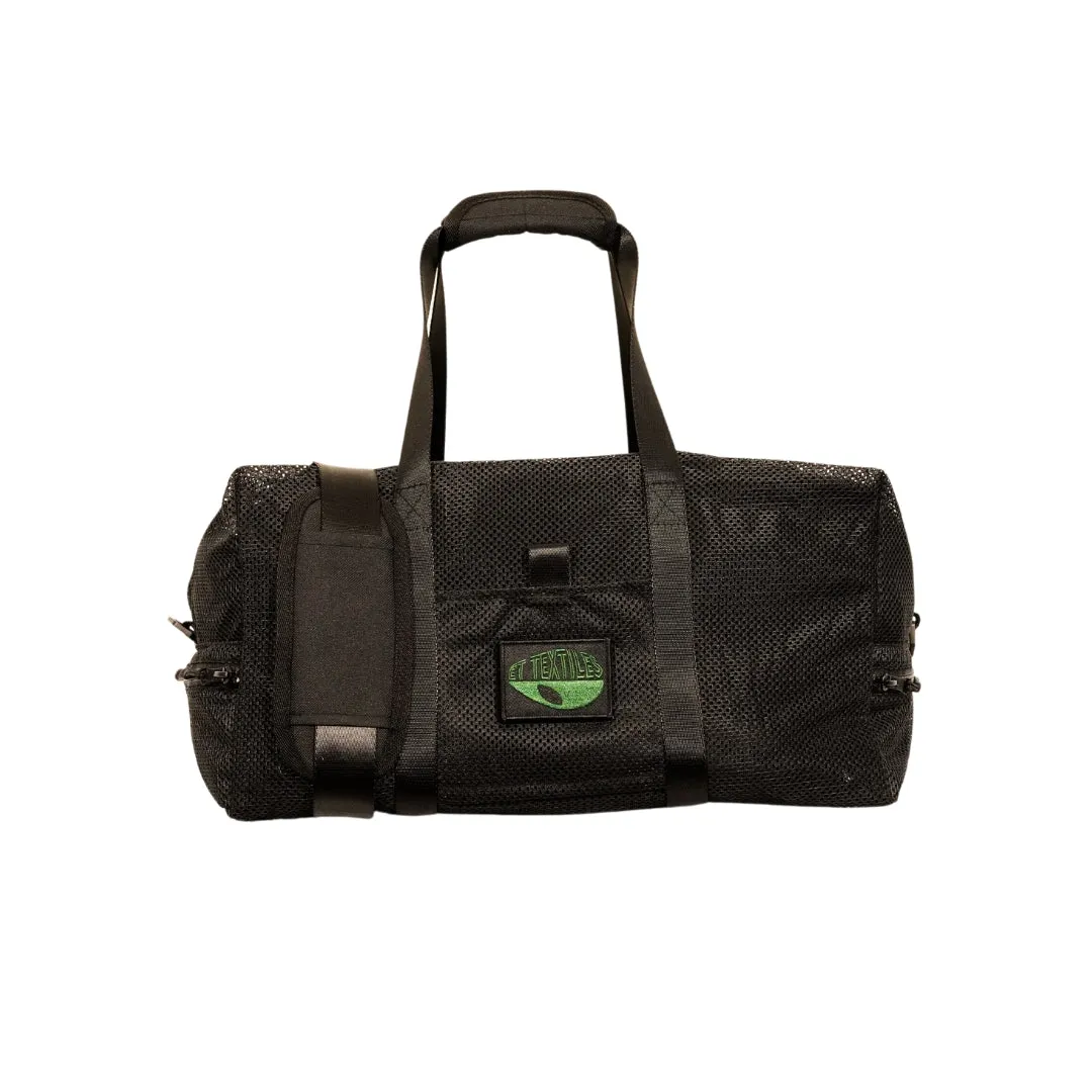 Mesh Duffle Bag - Black