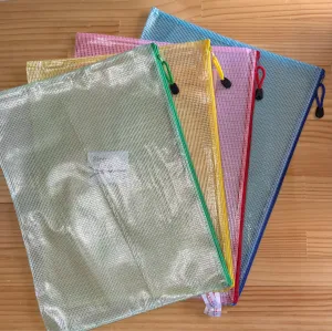 Mesh Zipper Storage Bag - 12" x 17" - 30cm x 43cm