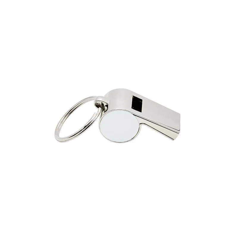 Metal Whistle Keyring