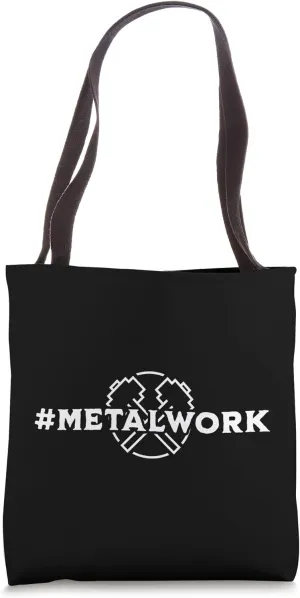 #metalwork - Funny Blacksmith Tote Bag