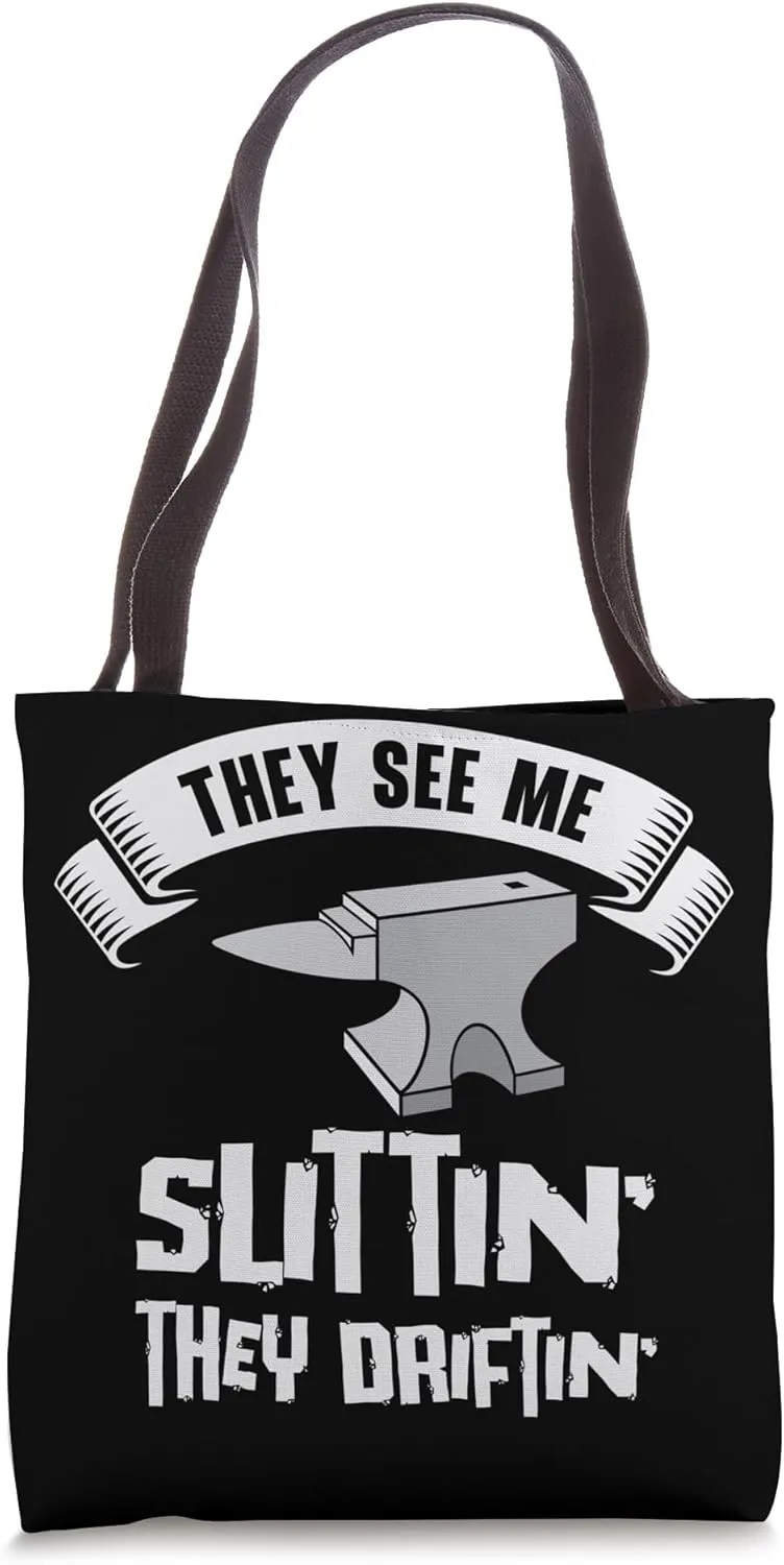 Metalworker Blacksmith Tote Bag