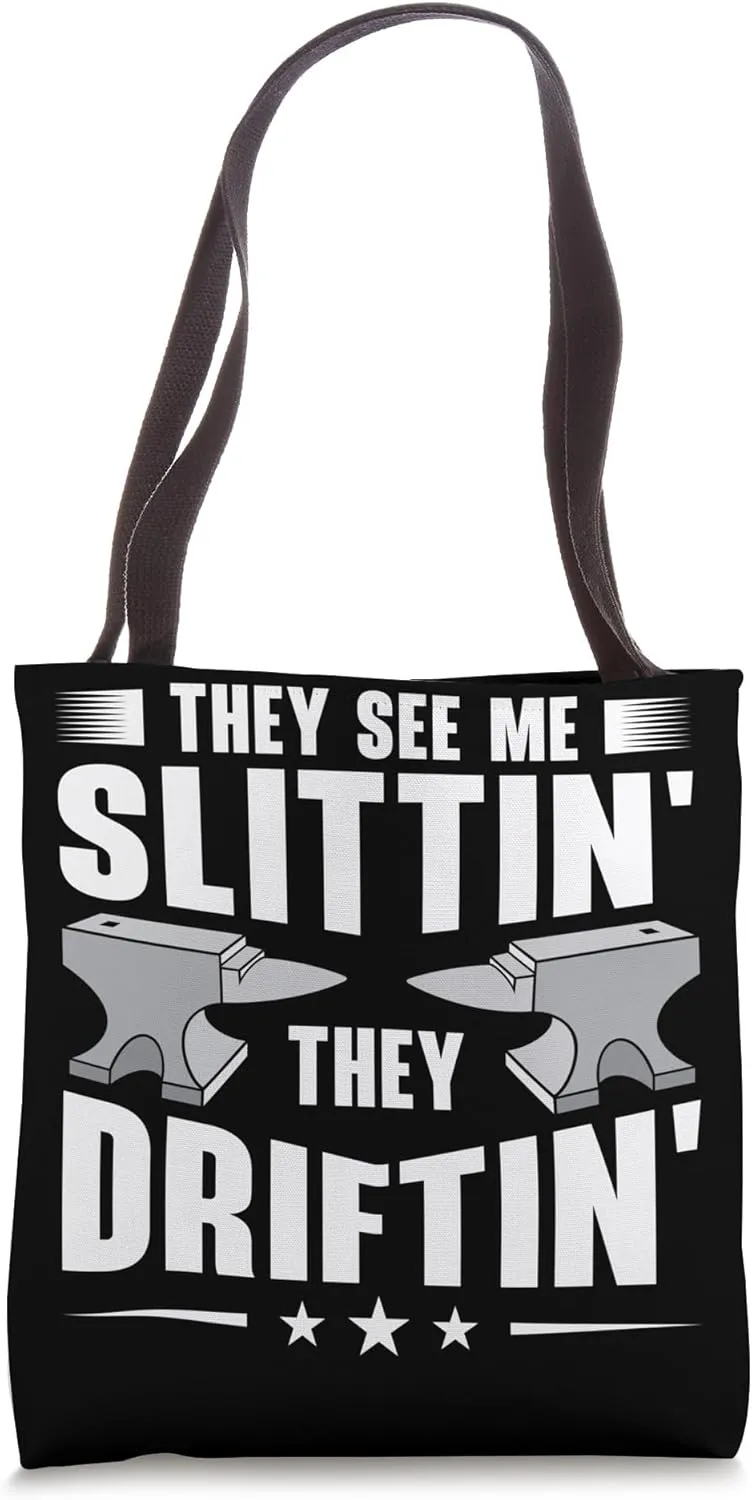 Metalworker Blacksmith Tote Bag
