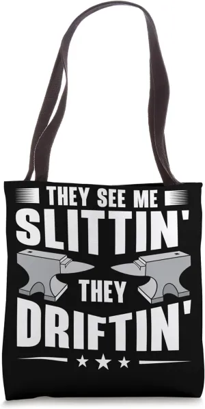 Metalworker Blacksmith Tote Bag