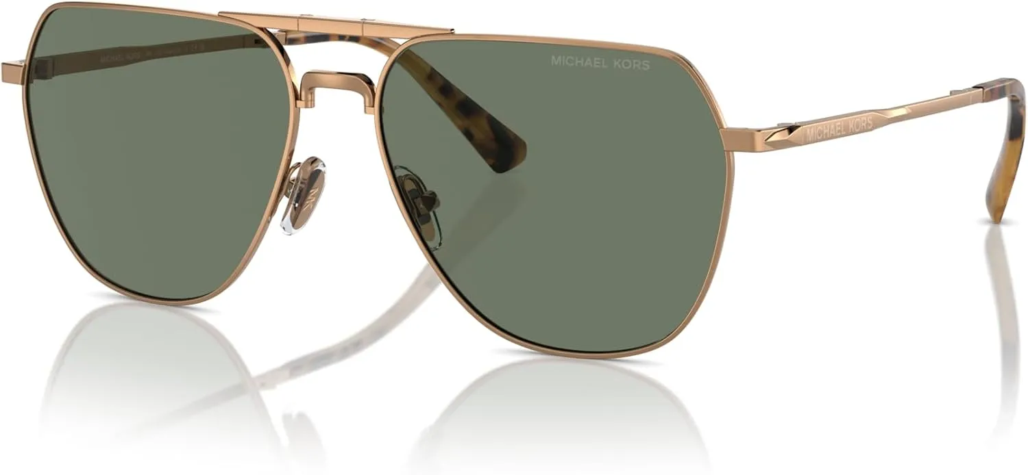 Michael Kors Men's Mk1156 Keswick Aviator Sunglasses