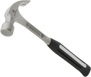 MichaelPro 20oz Solid One Piece Steel Rip Claw Hammer, Heavy Duty Curved Claw Hammer, MP004006