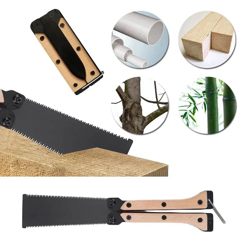 Mini Foldable Hand Saw - Sharp Double-Sided Tool