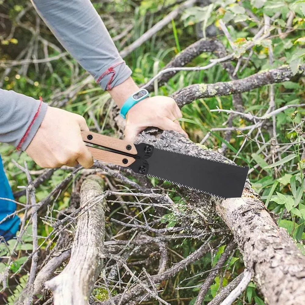 Mini Foldable Hand Saw - Sharp Double-Sided Tool