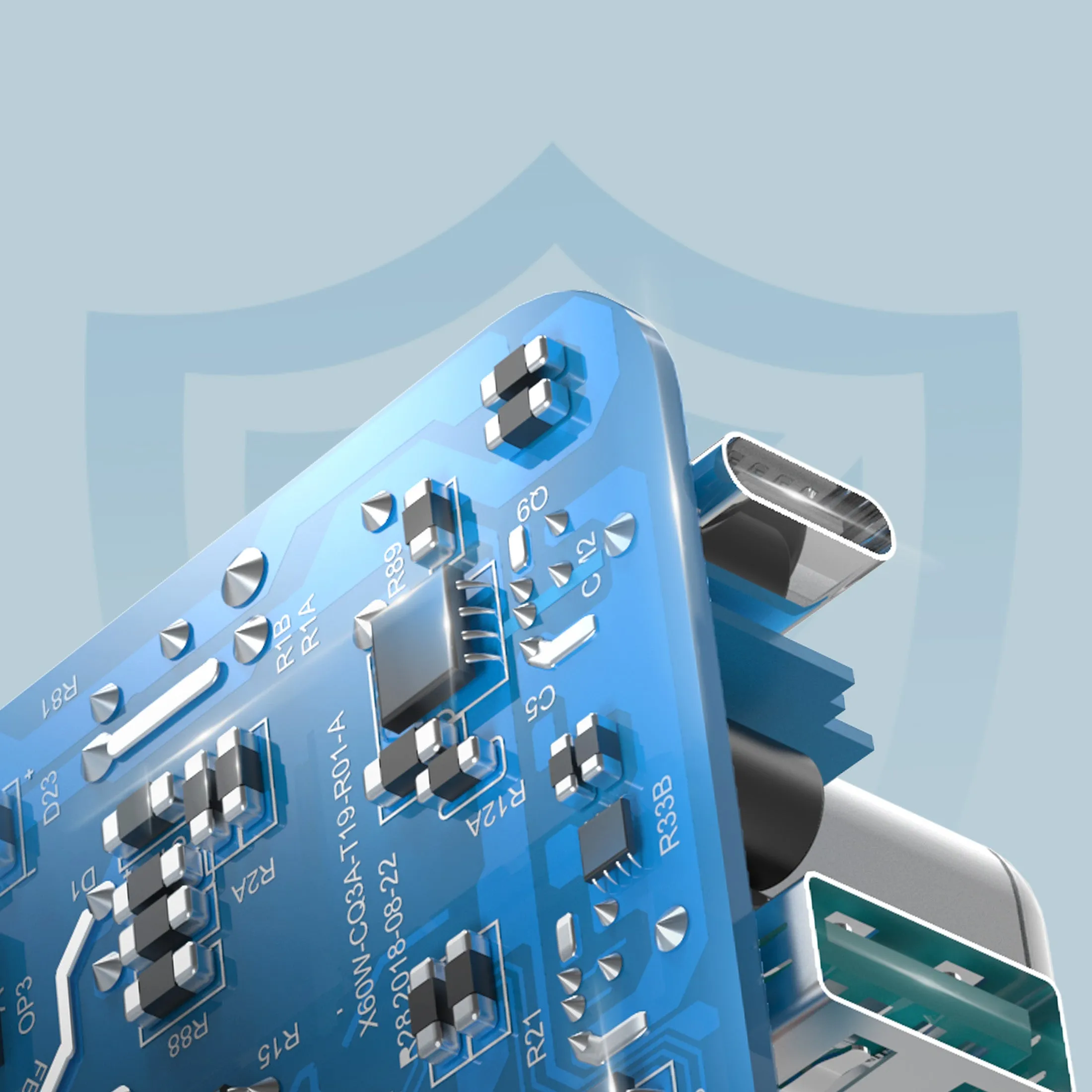 MiniGo Pro III 20W Dual-ports charger IC20-2PD