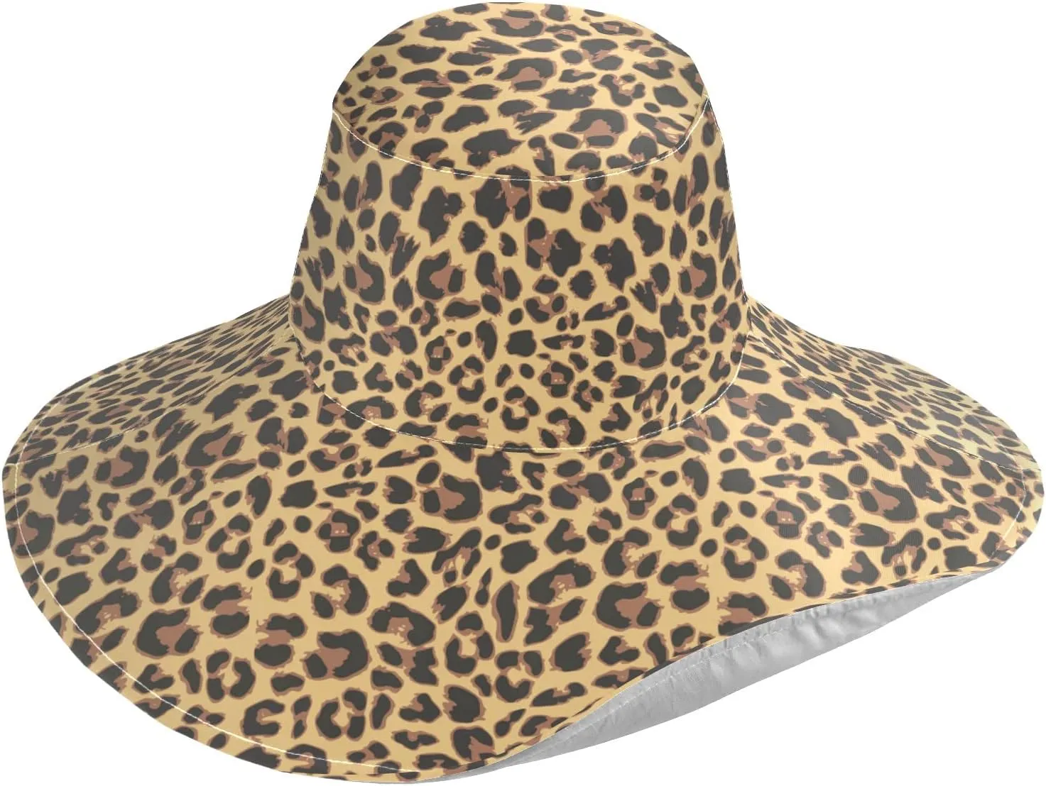 MNSRUU Wide Brim Hats Skull Sun Hat Packable Sun Visors Floppy Summer Beach Hat for UV Protection