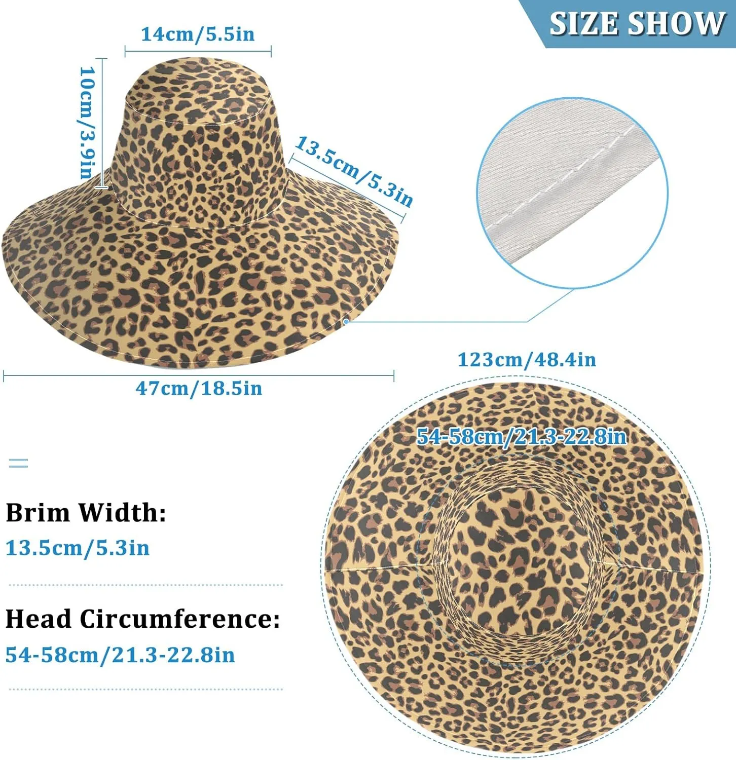 MNSRUU Wide Brim Hats Skull Sun Hat Packable Sun Visors Floppy Summer Beach Hat for UV Protection