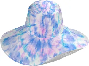 MNSRUU Wide Brim Hats Women Butterfly Sun Hat Packable Sun Visors Summer Beach Hat for UV Protection