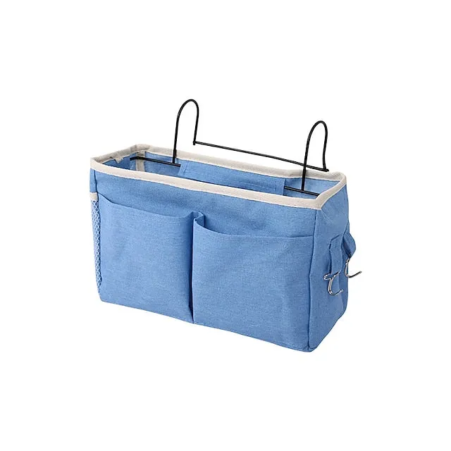 Multi-function Bedside Storage Hanging Bag Bed Table Basket Bedside Organizer Shelf Hanging Bag For Home Storage
