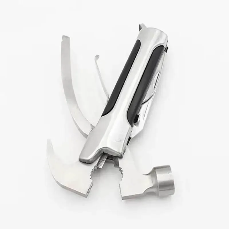 Multi-Function Camping Hammer Tool - 10-in-1 Portable Outdoor Gear