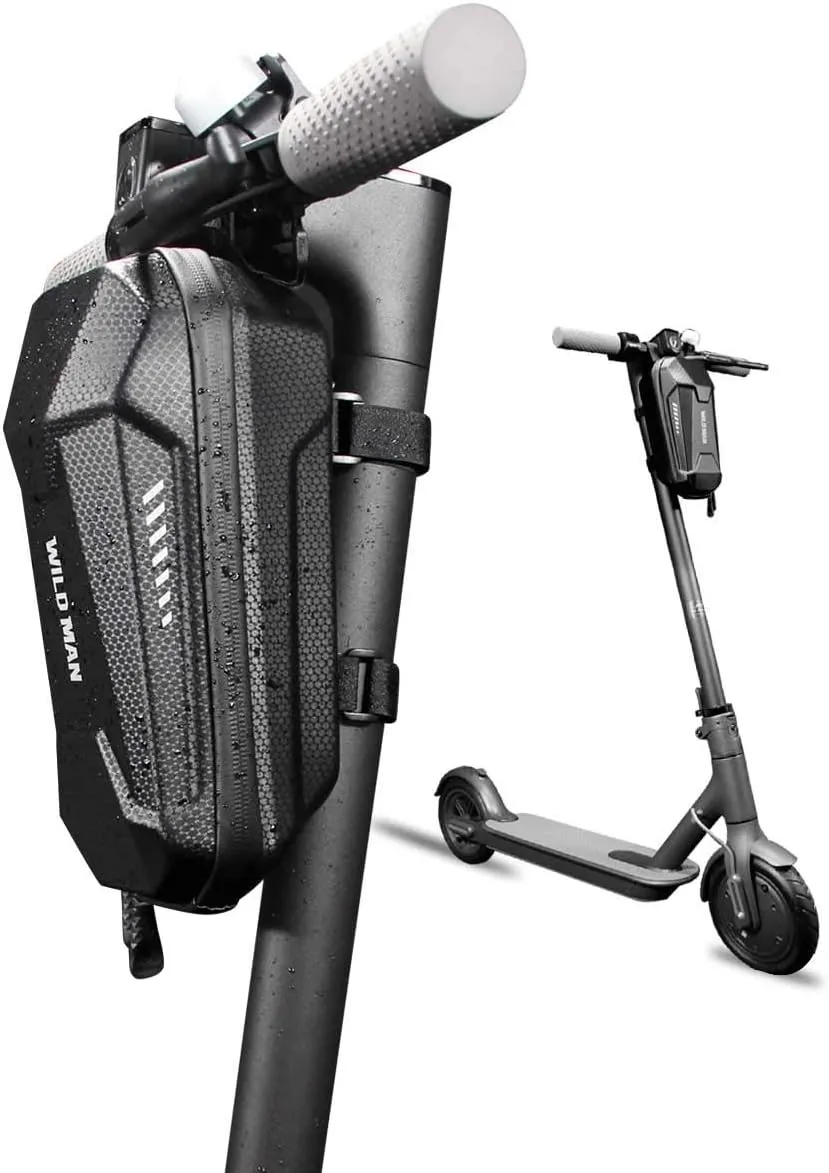 Multi-Purpose Front Hanging Storage Bag for Electric Scooters - Accessories for Segway and Self Balancing Scooters