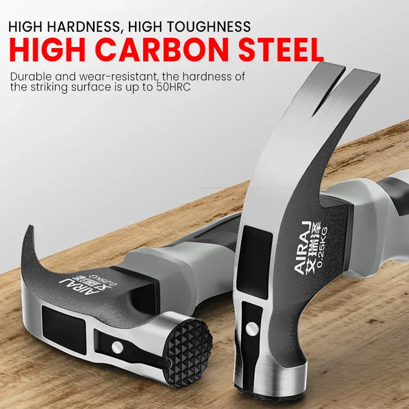 Multifunctional Mini Claw Hammer Anti Slip And Shockproof Hammer Professional Grade Magnetic Woodworking Manual Tool