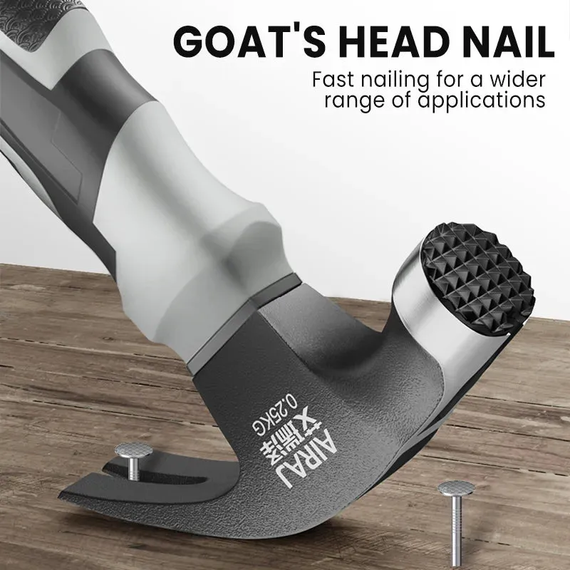 Multifunctional Mini Claw Hammer Anti Slip And Shockproof Hammer Professional Grade Magnetic Woodworking Manual Tool