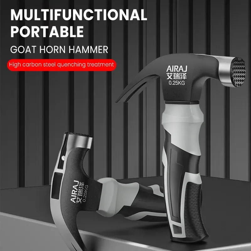 Multifunctional Mini Claw Hammer Anti Slip And Shockproof Hammer Professional Grade Magnetic Woodworking Manual Tool