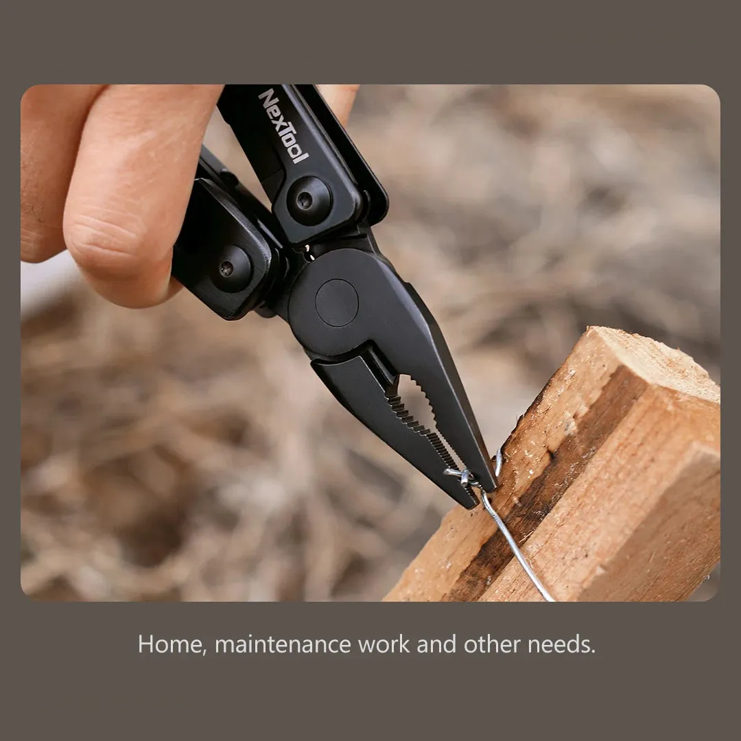 NEXTOOL 9-in-1 Multifunctional Folding Pliers Tool Set