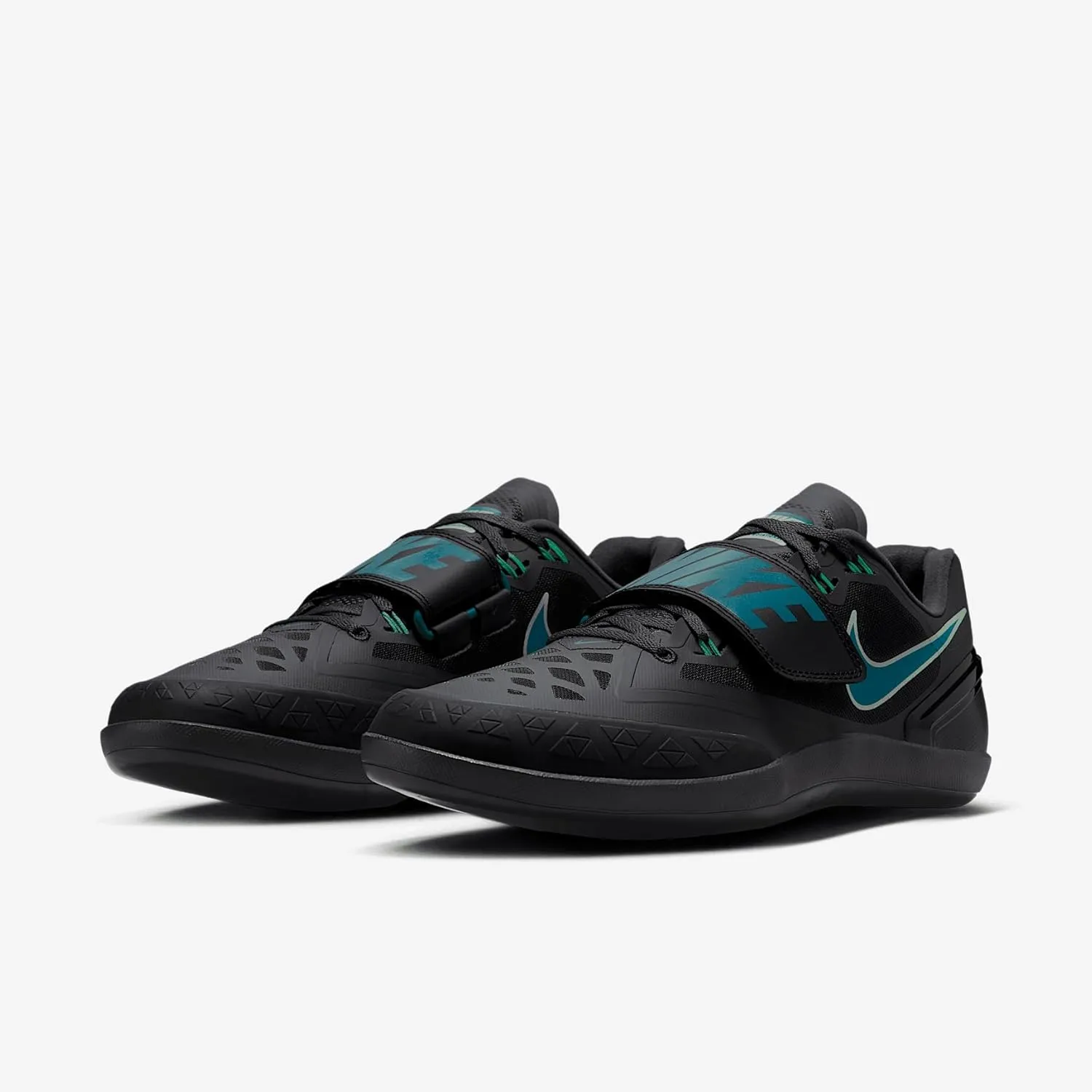 Nike Zoom Rotational 6 Track & Field Throwing Shoes (FZ9606-001, Anthracite/Electric Algae/Vapor Green)
