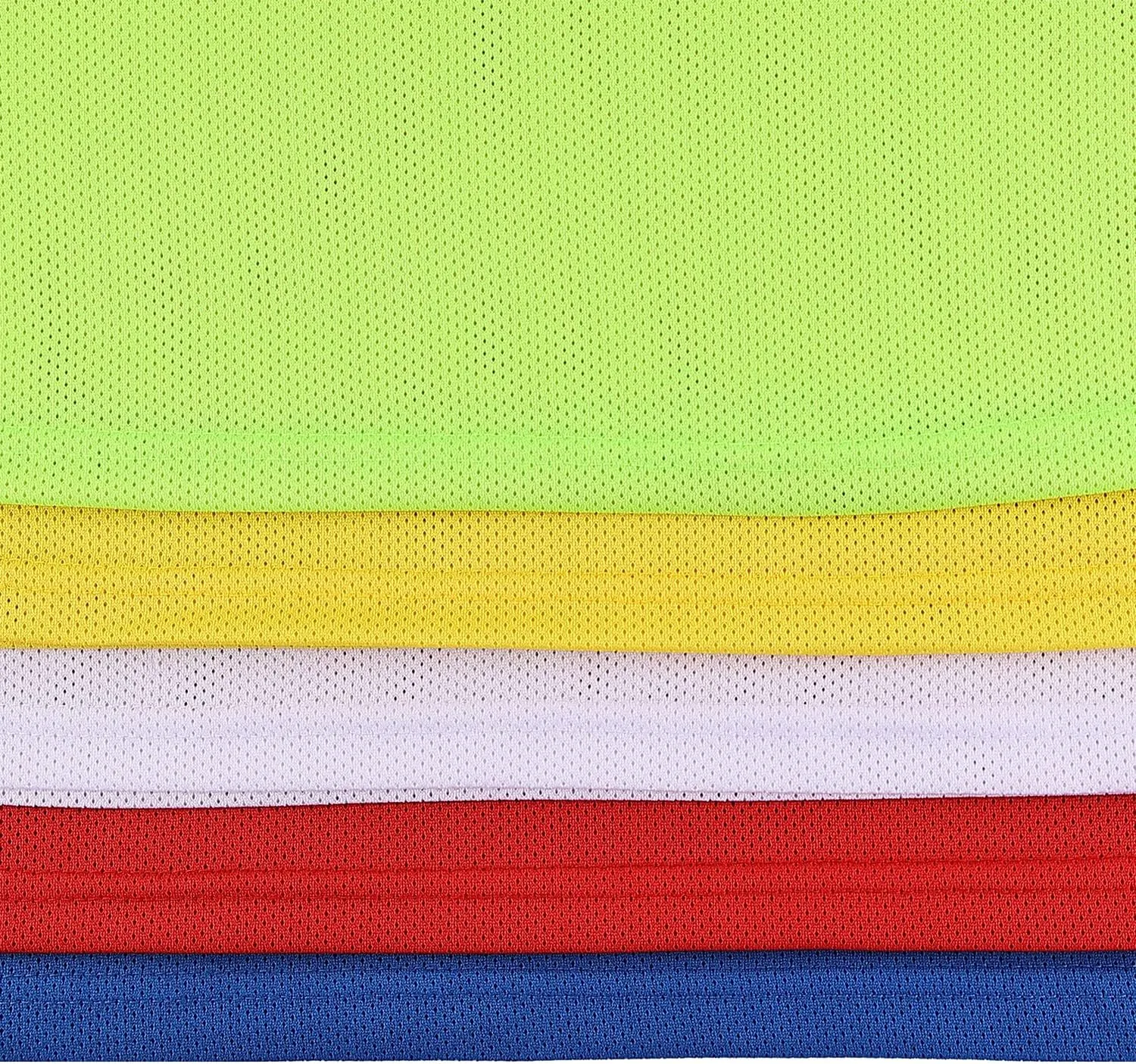 Numbered Scrimmage Training Vest - Soccer, Pinnies - Practice Jersey Pennies for Kids,Youth and Adults
