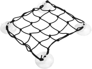Nylon Rope Mesh Net Paddleboard Mesh Deck Storage Cargo Net Suction Cup Storage Net Paddleboard Deck Bag for Life Vest