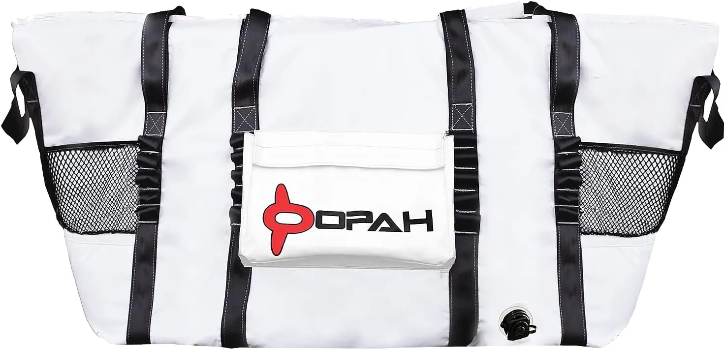 Opah Gear Fathom 5 Deep Insulated Fish Kill Cooler Bag for Tuna, 58" L x 18" W x 30" H, Heavy Duty, Marine-Grade Vinyl, Waterproof, UV Resistant, Camping & Fishing