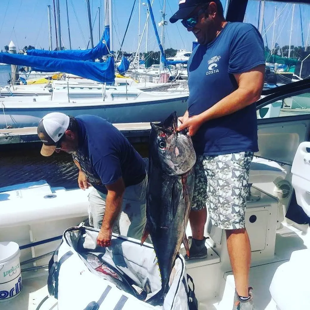 Opah Gear Fathom 5 Deep Insulated Fish Kill Cooler Bag for Tuna, 58" L x 18" W x 30" H, Heavy Duty, Marine-Grade Vinyl, Waterproof, UV Resistant, Camping & Fishing