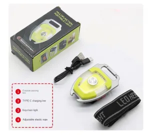 Opener, Electronic Light, Mountaineering Bottle Buckle Multi-Function Sensor, CB Interface Rapid support Lighter, Key-chain: Type-C Lamp, Voice-activated Magnet, Indicator 2209 COBA Whistle,
