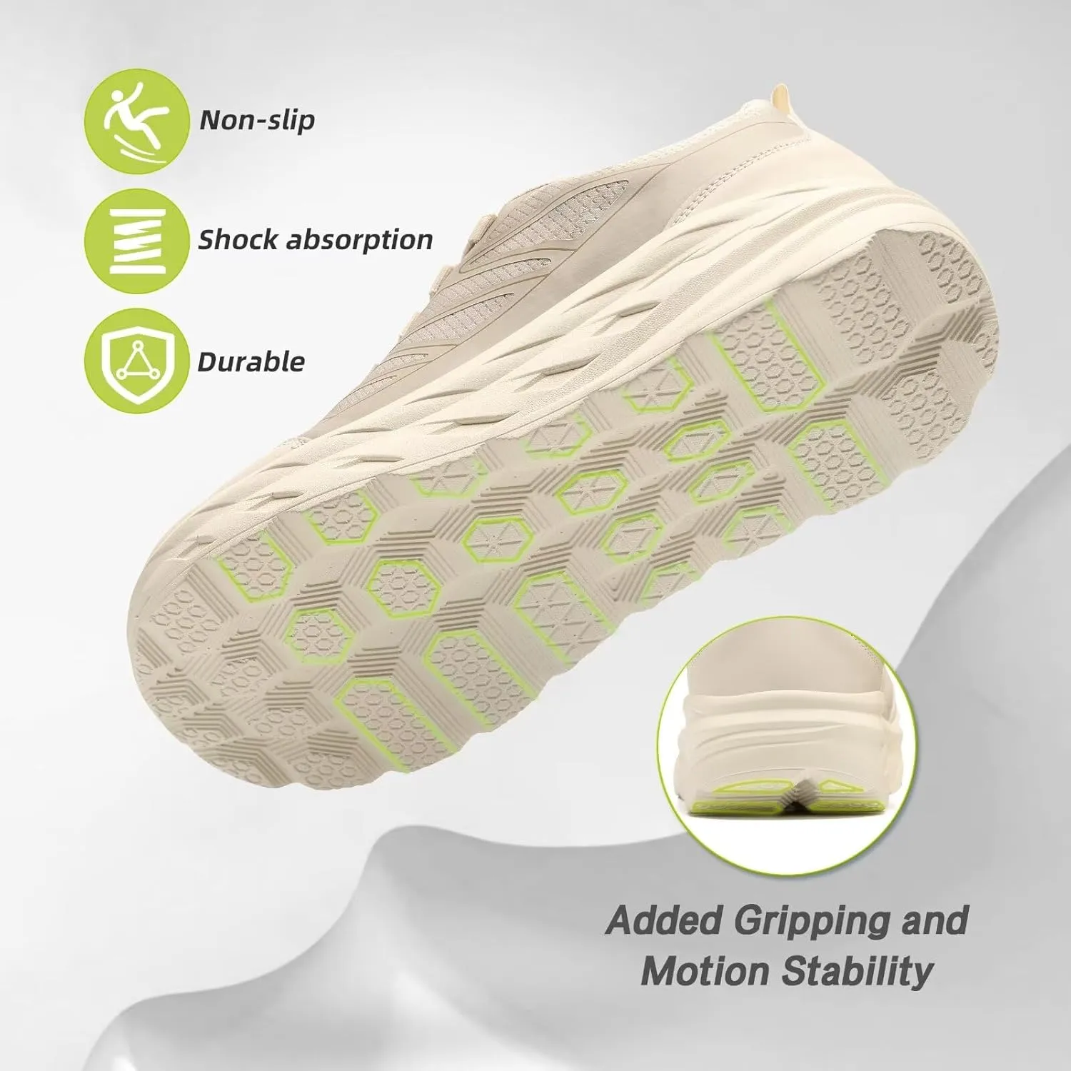 OrthoComfoot Women's Orthopedic Diabetic Wide Walking Shoes: Comfortable Casual Arch Support Plantar Fasciitis Sneakers, Tennis Orthotic High Arch Swollen Feet Work Shoes for Ankle and Heel Pain